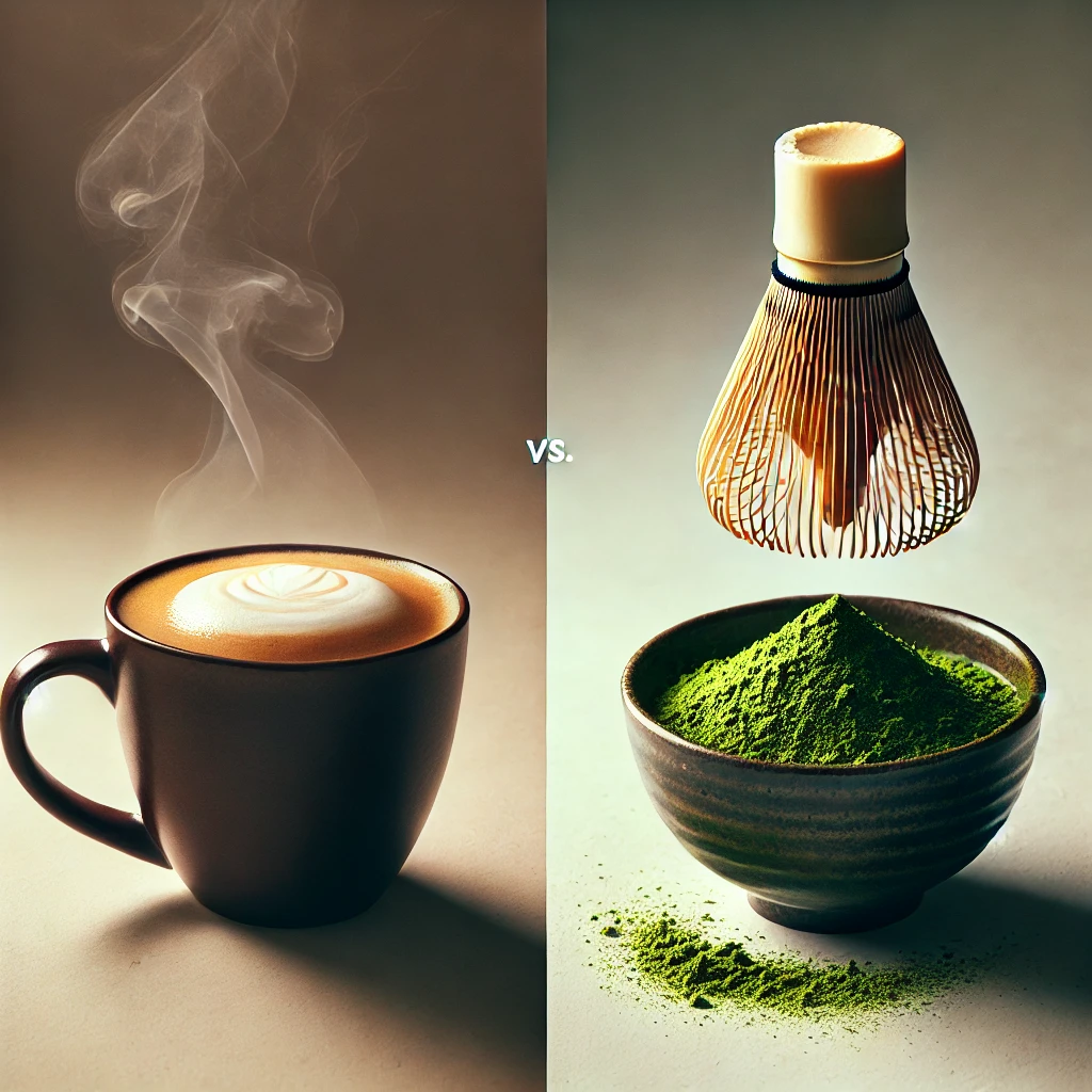 is matcha better than coffee